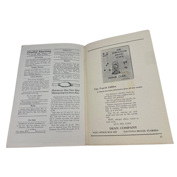 Vintage Watchmakers Journal 1959 September-October & November-December Issues - Picture 6 of 9